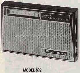 Super Transistor 893; Bulova Watch Corp.; (ID = 488759) Radio