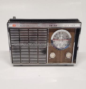 FM-AM Solid State 1580 Series; Bulova Watch Corp.; (ID = 2796631) Radio