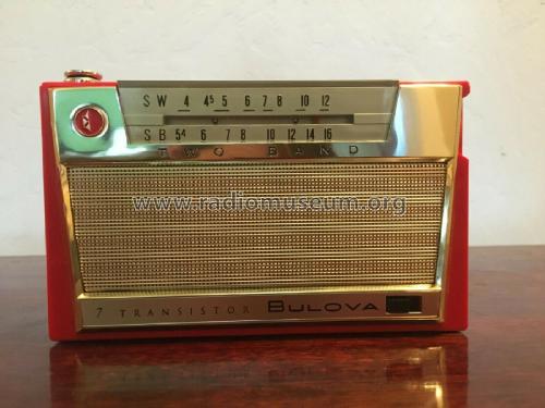 Conquest Two Band 7 Transistor 885; Bulova Watch Corp.; (ID = 2552012) Radio