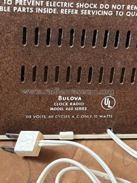 Power Transistor 460 Series; Bulova Watch Corp.; (ID = 2925180) Radio
