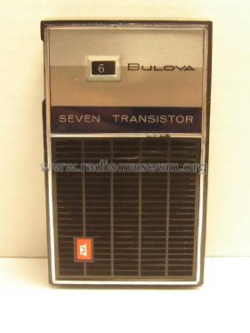 Seven Transistor Radio X105; Bulova Watch Corp.; (ID = 1427890) Radio