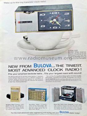 Transistor 6 'Scout' 820 Series ; Bulova Watch Corp.; (ID = 2831406) Radio