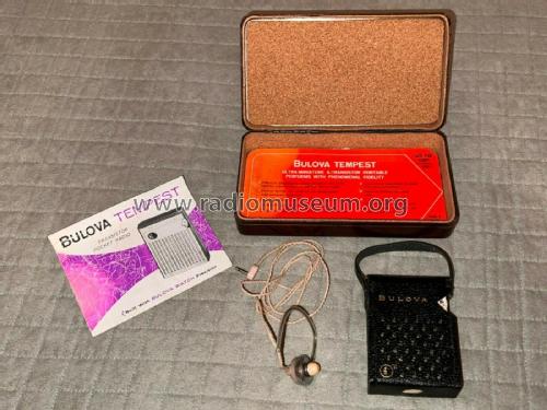 Transistor 6 'Tempest' 870; Bulova Watch Corp.; (ID = 2742747) Radio