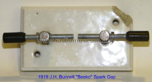 Beeko Spark Gap List No. 7750; Bunnell & Co., J.H.; (ID = 1014430) Amateur-D