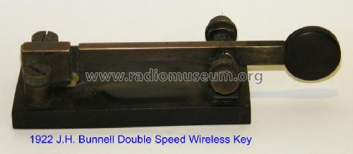 Double Speed Wireless Key No. 9270; Bunnell & Co., J.H.; (ID = 1014370) Morse+TTY