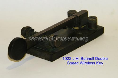 Double Speed Wireless Key No. 9270; Bunnell & Co., J.H.; (ID = 1014372) Morse+TTY