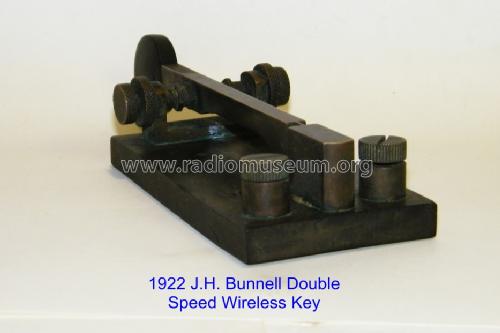 Double Speed Wireless Key No. 9270; Bunnell & Co., J.H.; (ID = 1014374) Morse+TTY