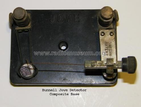 Jove Crystal Detector Holder List No. 8854; Bunnell & Co., J.H.; (ID = 1775615) Radio part