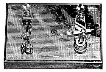 Jumbo-Jove Crystal Detector Holder List No. 8850; Bunnell & Co., J.H.; (ID = 1036824) Bauteil