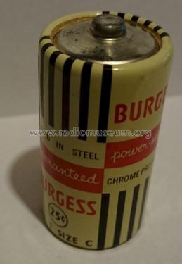 Power-Sealed - Chrome Protected - Sealed in Steel - Guaranteed ; Burgess Battery Co.; (ID = 1736704) A-courant