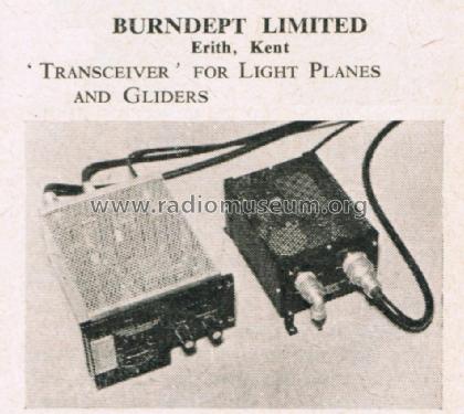 Light Aircraft Transceiver BE.304; Burndept Ltd. London (ID = 2729810) Commercial TRX