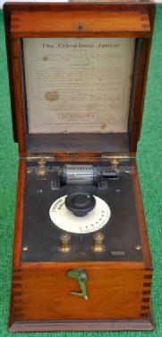 The Ethophone Junior ; Burndept Ltd. London (ID = 1723463) Crystal