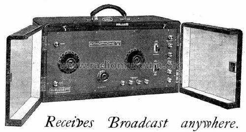 Ethophone V No. 507 Model L; Burndept Ltd. London (ID = 1072840) Radio