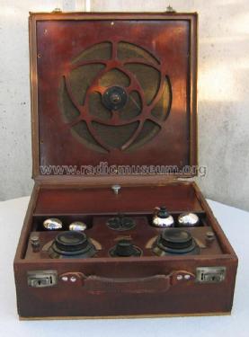 Screened Suitcase Portable ; Burndept Ltd. London (ID = 1596138) Radio