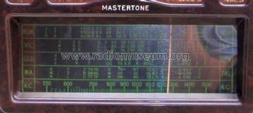 Mastertone 4 Valve; Burnell & Co. (ID = 2668133) Radio