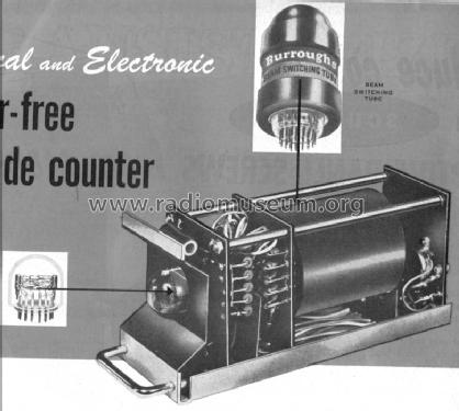 Decade Counter DC-101; Burroughs (ID = 767993) Equipment