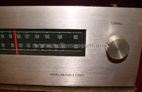 FM-AM Stereo Tuner BA-400S-4 ; Burstein-Applebee Co (ID = 1576980) Radio