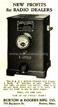 A Battery Charger ; Burton-Rogers (ID = 1382942) A-courant