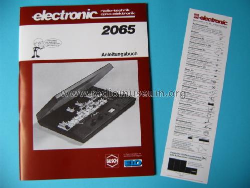 Radio-Technik Opto-electronik Electronic 2065; Busch GmbH & Co. KG; (ID = 1676386) Kit
