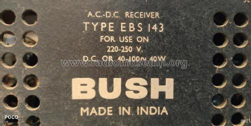 Bonus EBS 143; BUSH Limited India; (ID = 2693943) Radio