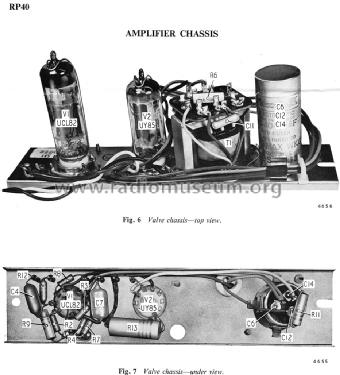 4-Speed Autochanger Record Player RP40; Bush Radio; London (ID = 1343721) Ton-Bild