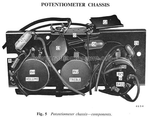 4-Speed Autochanger Record Player RP40; Bush Radio; London (ID = 1343722) Ton-Bild