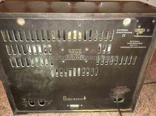 AC41; Bush Radio Ltd.; (ID = 2063823) Radio