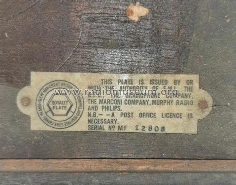 AC81; Bush Radio Ltd.; (ID = 2986554) Radio
