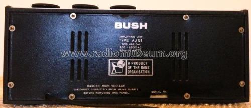 AU51; Bush Radio; London (ID = 1951148) Ampl/Mixer