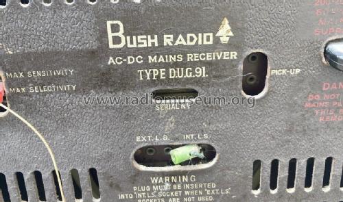 DUG91; Bush Radio; London (ID = 3006806) Radio