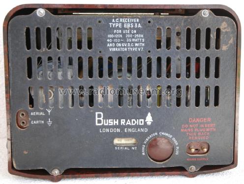 EBS3A; Bush Radio; London (ID = 2363450) Radio