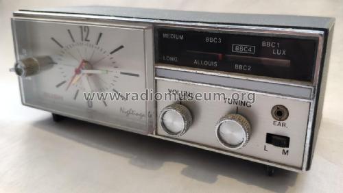 Nightingale Clock Radio CR-128 ; Bush Radio; London (ID = 2353488) Radio