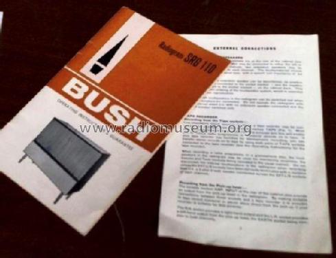 SRG110; Bush Radio; London (ID = 1969207) Radio