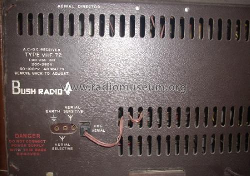 VHF72; Bush Radio Ltd.; (ID = 1626531) Radio