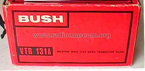 Kestrel VTR131; Bush Radio; London (ID = 1071098) Radio