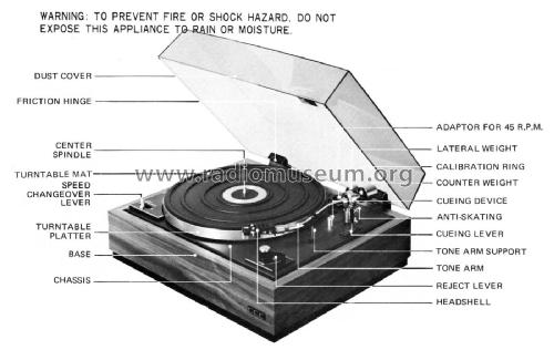 2-Speed Stereo Turntable BA-300; CEC C.E.C. Chuo (ID = 1811435) R-Player