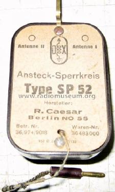 Ansteck-Sperrkreis SP52; Caesar, R.; Berlin (ID = 563767) mod-past25
