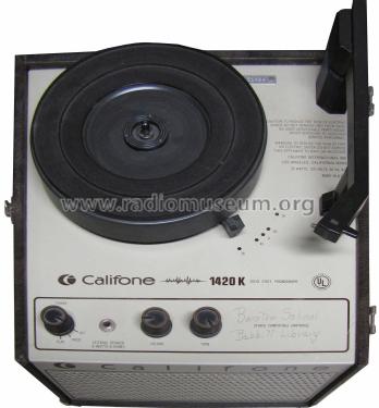 1420K; Califone (ID = 2256490) R-Player