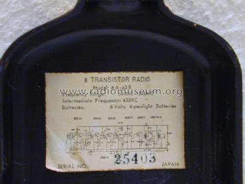 Ballantine's 8 A-43 B; Caltrade Mfg. & (ID = 441725) Radio