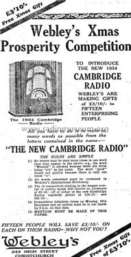 Cambridge 6V; Cambridge brand; (ID = 2697870) Radio