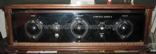 Super 9 ; Camfield Radio Mfg. (ID = 1310260) Radio