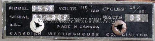 955-A ; Canadian (ID = 965827) Radio