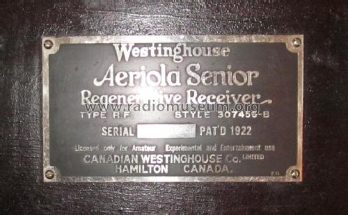 Aeriola Senior ; Canadian (ID = 2253612) Radio