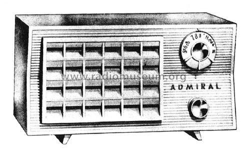 5R33X Ch= 5R3X; Canadian Admiral Co. (ID = 2367885) Radio