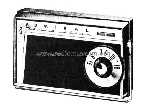 808 Ch= 8M1; Canadian Admiral Co. (ID = 2272829) Radio