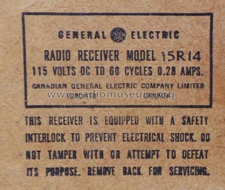 15R14 ; Canadian General (ID = 2246450) Radio