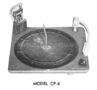 Automatic Record Changer CP6; Canadian General (ID = 2182555) R-Player