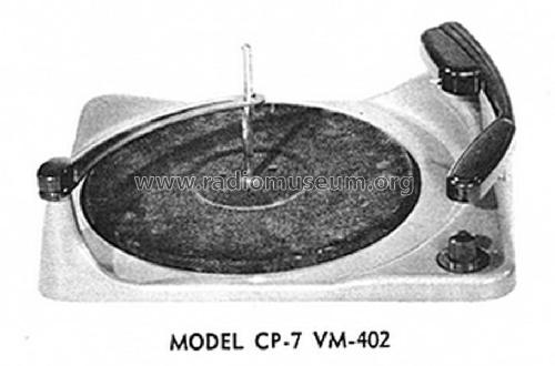Automatic Record Changer CP-7 VM402; Canadian General (ID = 2182606) R-Player