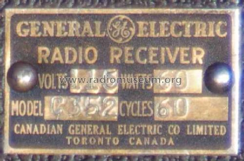 C352 ; Canadian General (ID = 1564322) Radio