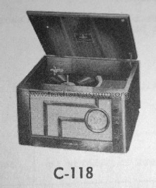 Radio Phonograph C-118; Canadian General (ID = 2063019) Radio